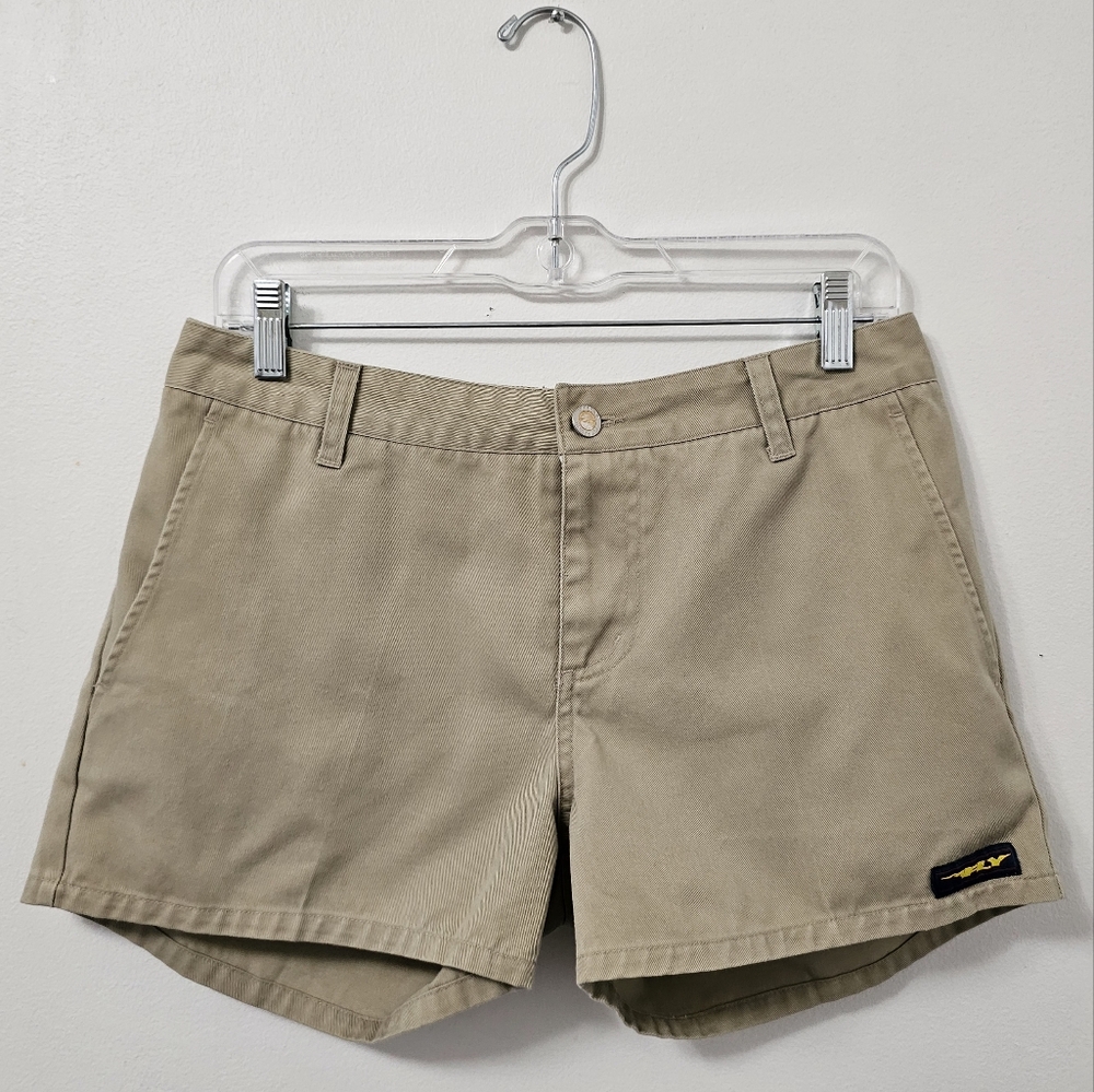 Fly Racing Apparel Tan Midrise Shorts Size 9